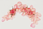 概念,构图,图像,摄影,生物_72892837_Arrangement of pink Rosa, Rose flowerheads and petals, view from above._创意图片_Getty Images China