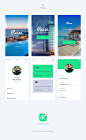 全套旅行民宿App  UI设计素材——下载请到设计百宝箱 https://uirush.net
