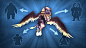 飞翼守护者 : 这种霸气的飞翼雄狮是《魔兽世界》中的一种虚拟坐骑。