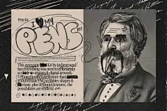 850+款复古Y2K涂鸦手绘钢笔水彩笔符号图案PNG免扣图/PS笔刷素材-淘宝网