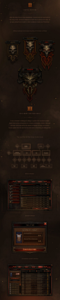 Diablo III UI Art & Design |GAMEUI- 游戏设计圈聚集地 | 游戏UI | 游戏界面 | 游戏图标 | 游戏网站 | 游戏群 | 游戏设计