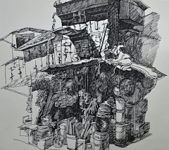 YJC小怪兽采集到场景速写
