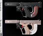 AEROMECH APS-F1 Handgun System, Alex Senechal : Made this handgun concept in Athens airport, and ended on train in Netherlands.