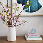 A sweet little spring vignette.  (#Regram: @nicolegibbonsstyle) #springiscoming #instaflower #homesweethome