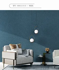 现代简约绿色黄色墙纸北欧风格纯色素色壁纸客厅卧背景墙防水轻奢-tmall.com天猫