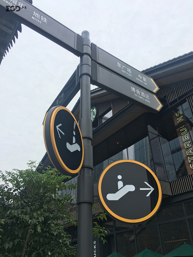 太古里导视，太古里标牌，太古里标识，太古...