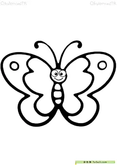 蝴蝶的有趣小知识！11张大翅膀的小蝴蝶卡通儿童涂色简笔画！ | 涂色集，涂色画打印大图 : 蝴蝶是一种昆虫，它们有一些有趣的小知识，下面是一些蝴蝶不得不知道的小知识：蝴蝶的寿命很短：大多数蝴蝶的寿命只有几周到几个月不等，有些品种甚至只有几天。蝴蝶的触角是它们的味觉器官：蝴蝶通过触角来感知环境和寻找食物。触角上覆盖着许多感觉细胞，可 蝴蝶的有趣小知识！11张大翅膀的小蝴蝶卡通儿童涂色简笔画！
