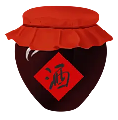 酒 古代酒 酒插画 酒坛酒缸插画nitu (4)