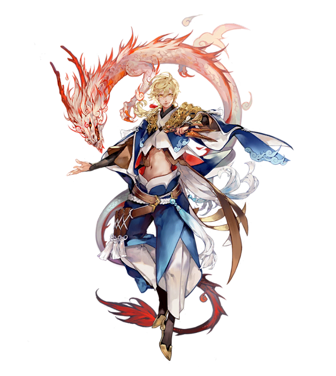 免费妖神记手游角色立绘