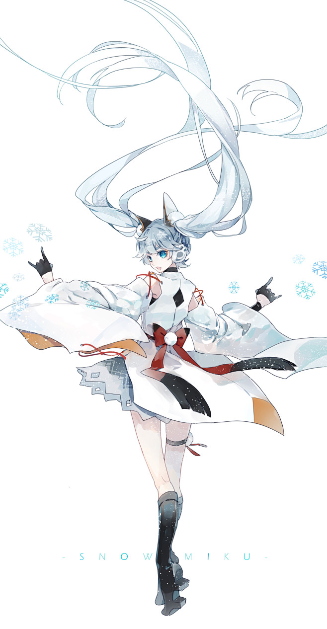 #每日最佳# 雪初音 官网新装活动应征作...