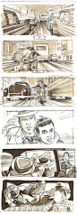 Indiana Jones and the Crystal Skull storyboard