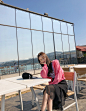 ▼SonYoonJoo▲190414图片_BP更新(甜心石榴水红香奈儿涂鸦上衣)_看图_孙允珠吧_百度贴吧