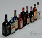【3d酒瓶模型】-酒瓶3d模型下载-89390-免费3dmax模型库_3d模型溜溜网