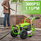 Amazon.com: Greenworks 3000 PSI (1.1 GPM) TruBrushless 电动高压清洗机(PWMA 认证) : 庭院、草坪和园艺