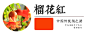 【石榴红】
鲜艳的红色，但是不同地方的色值差异很大
色名解释中也是有说是石榴果实颜色，有说是石榴花颜色的
石榴果实鲜红，但石榴花其实多是橙红色的
本表和绛、彤等色放在一起，肯定是指深红色
正好也有榴花红这个色名叫法，所以我把它们分开了