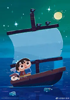 #呆猫不呆分享#

今日分享居住在日本东京的自由插画家Amelicart。
他独特而可爱的风格吸引了世界各地的人们。他的作品广泛用于广告，游戏，动画和商品等行业。
图片来源：behance

#插画#儿童插画[超话]#  #插画狂想[超话]##每日一画# ​​​​