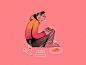 G - Gamer // 36daysoftype 2019 gamer gaming ipad procreate design character animated type illustration