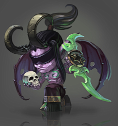 刀塔传奇-花瓣网|陪你做生活的设计师 | 项目---q版角色-rexart的相册