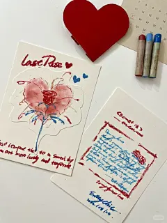 情书插画 - 小红书搜索