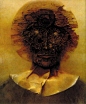 【黑暗系】4.Zdzislaw Beksinski_看图_插画吧_百度贴吧