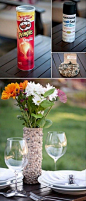 Craft & DIY Inspiration- Pringles Vase