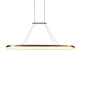 A stadium of elegant light in a pleasing open-air construction. With the Eerie Linear Suspension from Kuzco Lighting, there is a sense of repetition from top to bottom that accentuates the neat uniform feeling of the piece. 4 fine cables suspend the alumi
