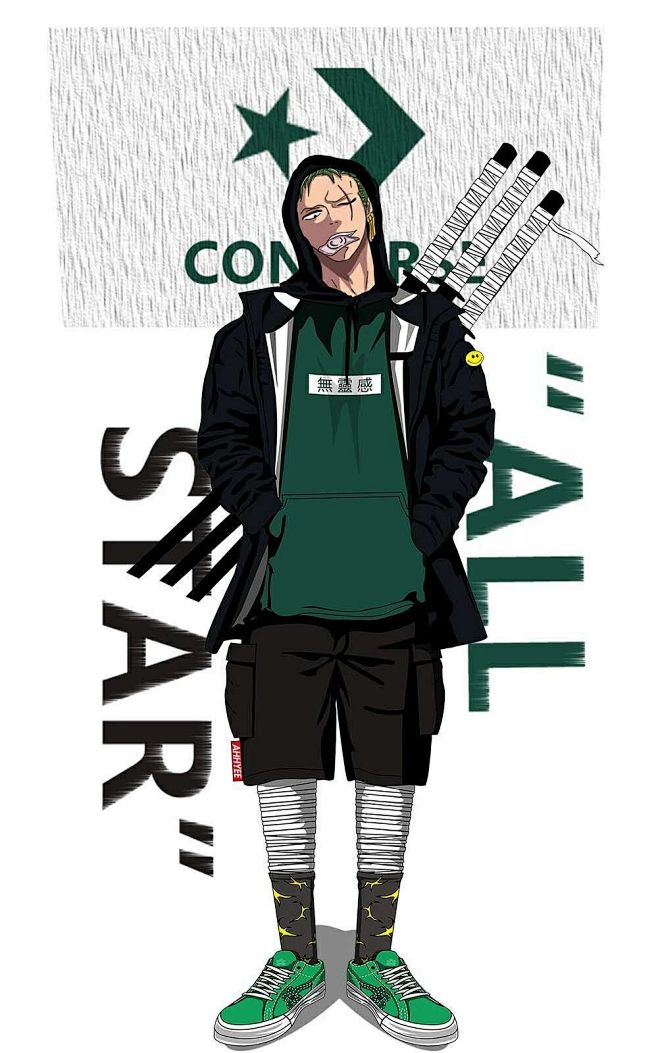 海贼王现代装索隆