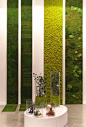 4 vertical gardens with natural preserved plants and mosses by Monamour in Estampa 2013: