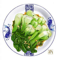 花花菜菜菜采集到美食插画