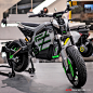 Photo by AutoConception.com on November 13, 2023. May be an image of 1 person, motorcycle, dirt bike, wheel, scooter and text.