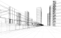 城市 线条 剪影 缩影 素材 PNG 免扣 免抠 都市 更多-- @林小池