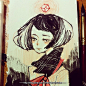 加拿大——画师koyamori的水彩插画作品