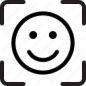 authentication, face, facial, identification, recognition, scan, scanning icon