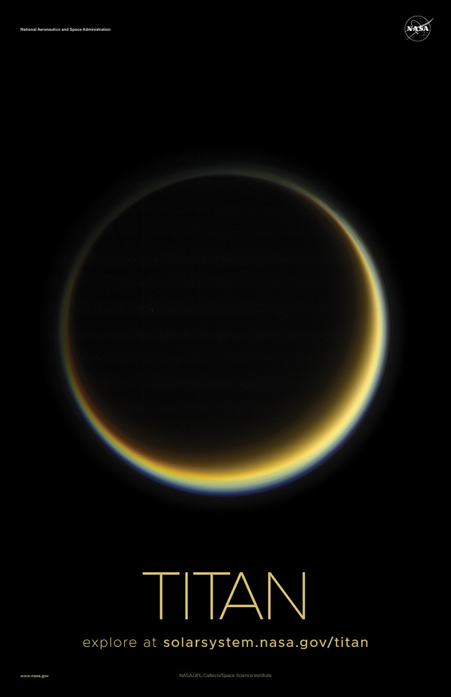 Saturn's Moon Titan ...
