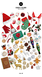 70款圣诞节礼物新年装饰摆件广告banner海报png免抠图片设计素材素材