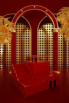 喜庆春节新年背景