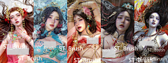 aeraeraer采集到插图-女脸
