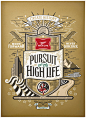 MILLER HIGH LIFE 啤酒包装品牌设计-古田路9号