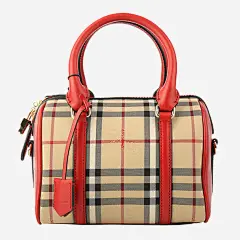 BURBERRY巴宝莉红色枕头包包免抠素材 设计图片 免费下载 页面网页 平面电商 创意素材 png素材