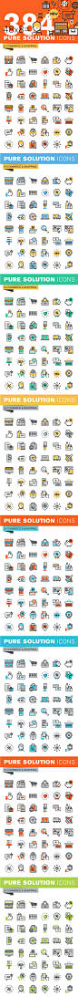Set of Thin Line Icons of E-Commerce and Shopping : If you are interested in buying my work, please visit:http://www.shutterstock.com/gallery-952621p1.htmlhttp://graphicriver.net/user/PureSolution