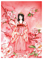 -插画家园-插画家园时光旅行 -插画家园古风——倾城-插画家园