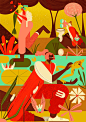 其中包括图片：Ellice Weaver | Professional Illustrator Based In Bristol