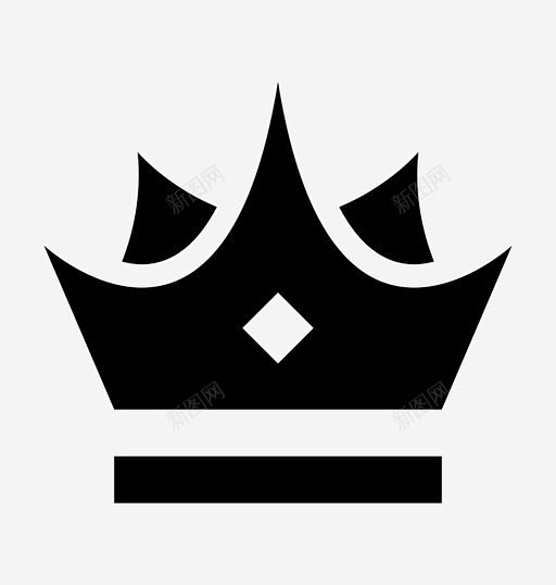 皇冠皇室皇后皇冠图标 黄金 icon 标...