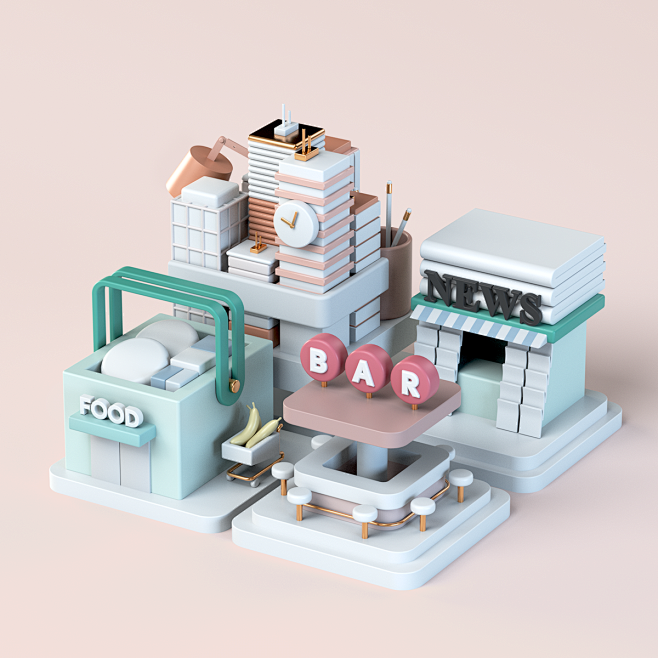 立体小景