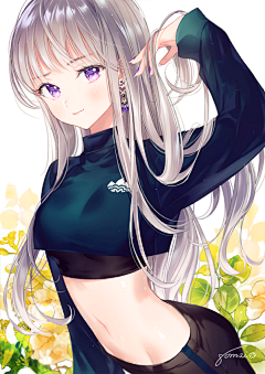 梅琳夕采集到动漫 · 少女②