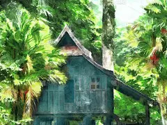 丛林中的小屋
