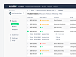 Orders and tickets view for evendate.io breadcrumbs sidemenu tree nested nesting order orders status events event ticket tickets