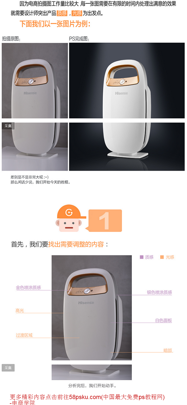 电商摄影产品后期处理过程十分钟修图ps教...