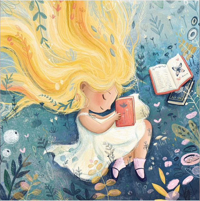 自于英国的儿童插画师Lucy Flemi...