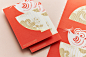 Packaging rat bowl flower ticket poster card envelope foil Printing